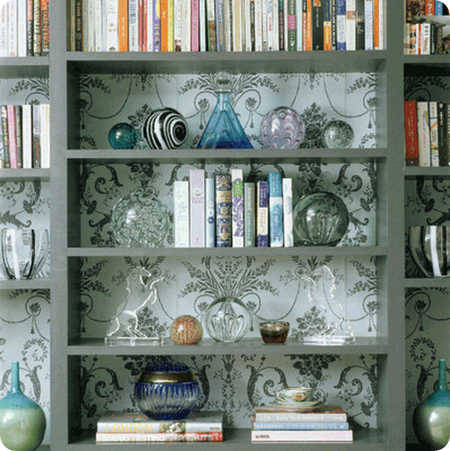Walls: Wallpaper Inspiration&hellip;.Bookcases