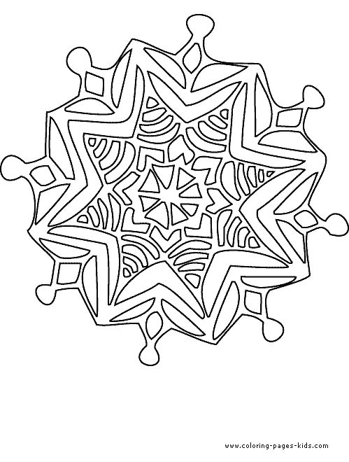 Free Printable Winter Coloring Pages 6