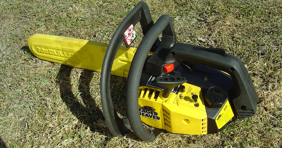 VINTAGE CHAINSAW COLLECTION: MCCULLOCH EAGER BEAVER