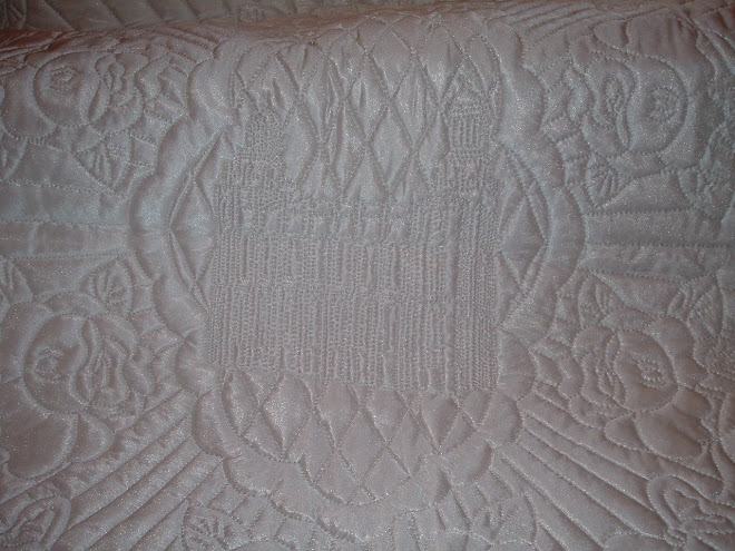 Tricot, whole cloth, white and brown