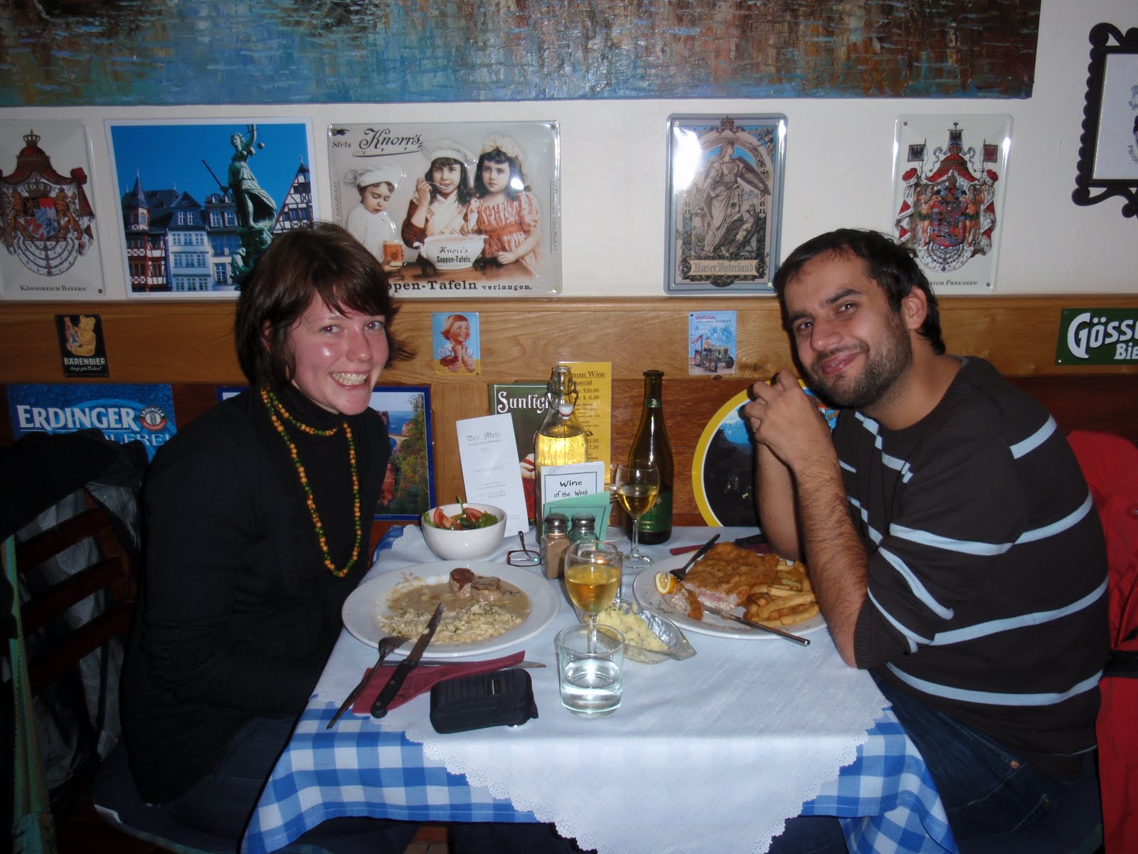 LOGBUCH - The diary of backpackers: Spätzle und Vanille Eis mit heißen ...