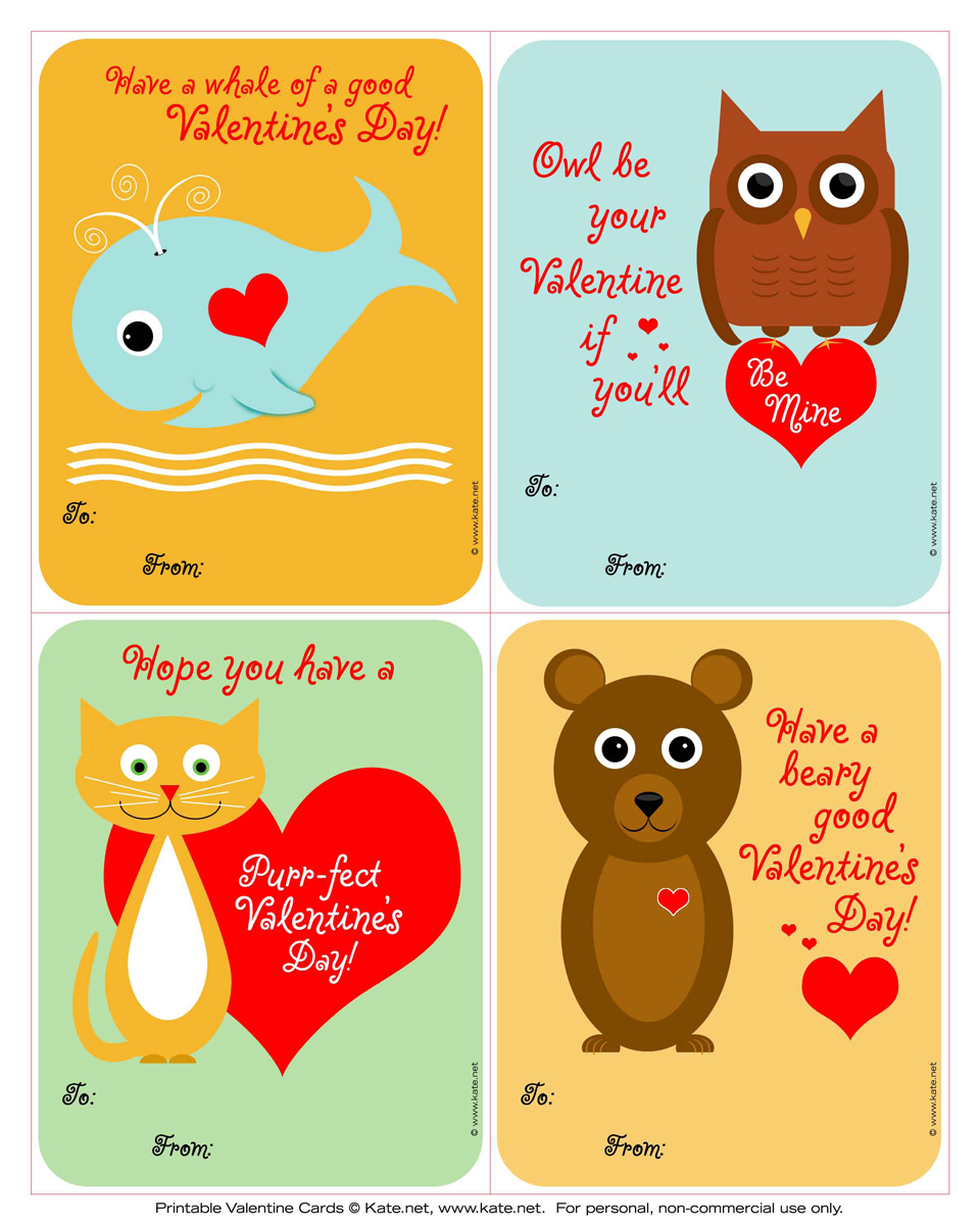 Iheartprintsandpatterns Valentine s Day Cards Kate