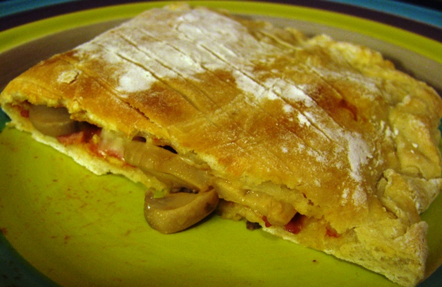 Cuisine solo: Calzone maison