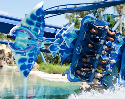 Run's House Takes Off On Seaworld's Manta