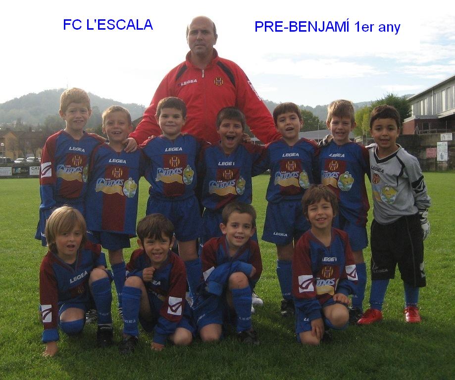 FC L'ESCALA 2003: Prebenjamí 1er any (Temp. 2009-2010)