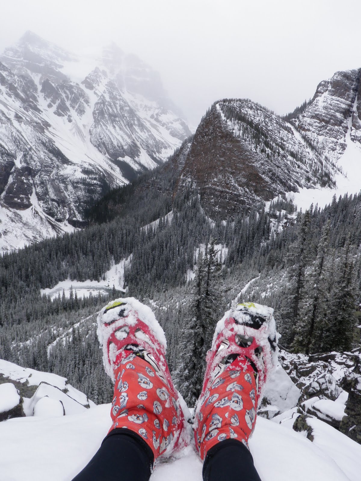 Banff Trail Trash Deep, Cold and Beautiful It's Lake Louise in May