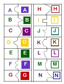 Homeschool Parent: Alphabet Matching Game
