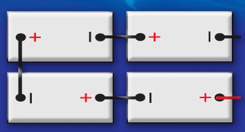 Solar Sales Inc: Connecting batteries together in Series, Parallel, or