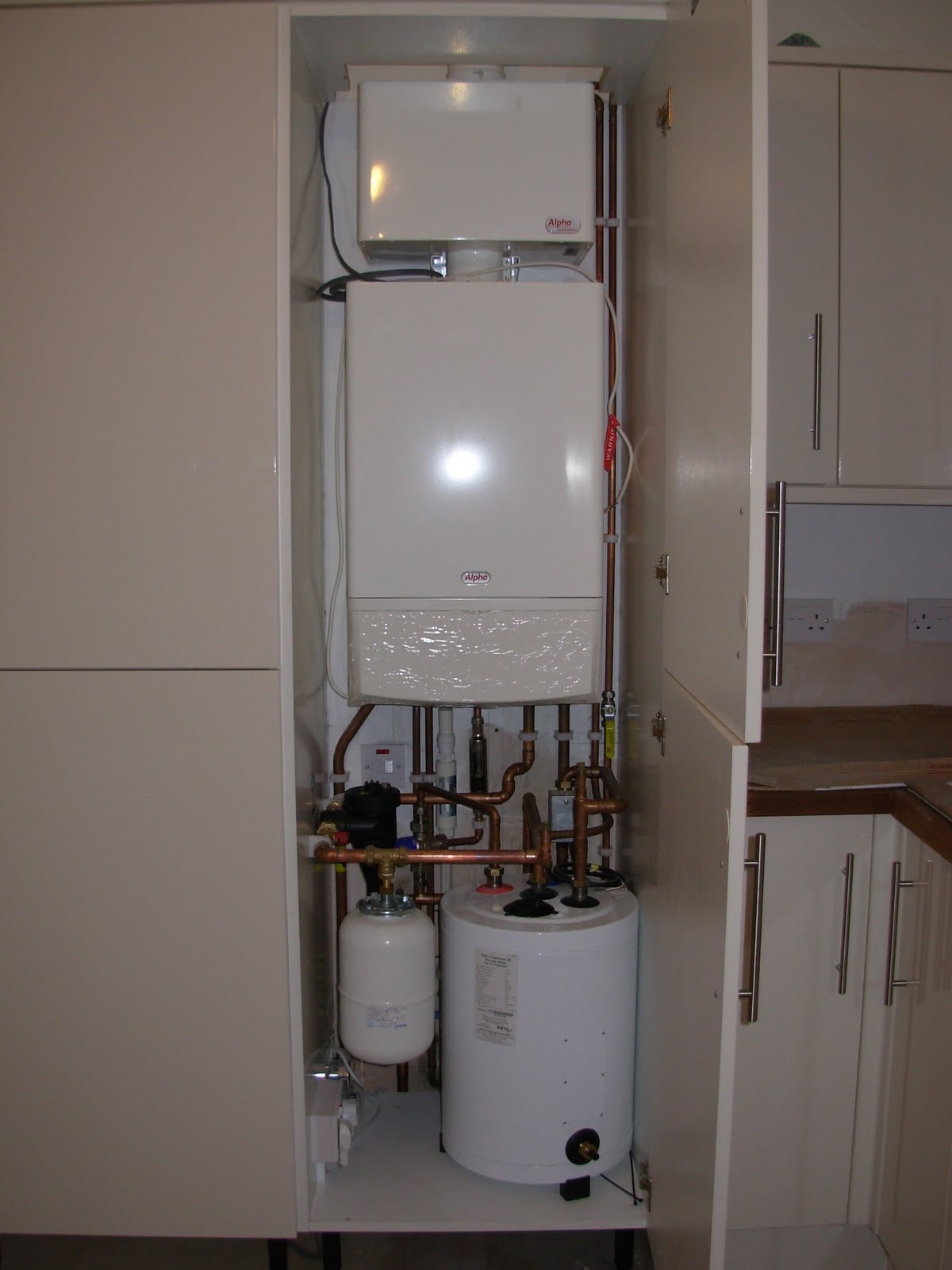 Nomad Bill's bungalow Boiler Cupboard