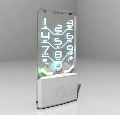 Completely Transparent Nokia Cell Phone