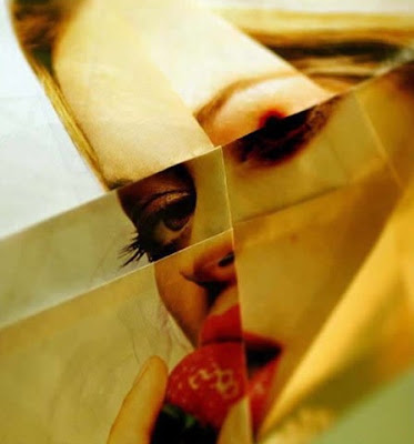 Visual Mirror Effect Visual Illusions of The Broken Mirror Effects | Optical Illusion Pictures