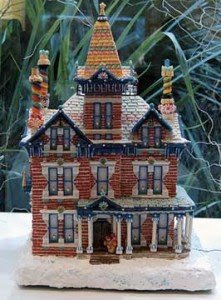 Red Brick Gingerbread House