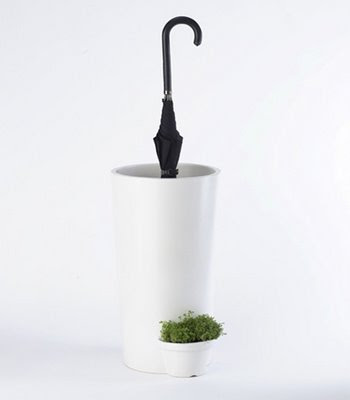creative pot design allows rainwater