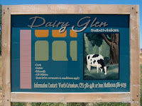 Dairy Glen Subdivision Sign