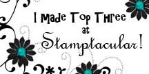 I Made Top 3 on Stamptacular