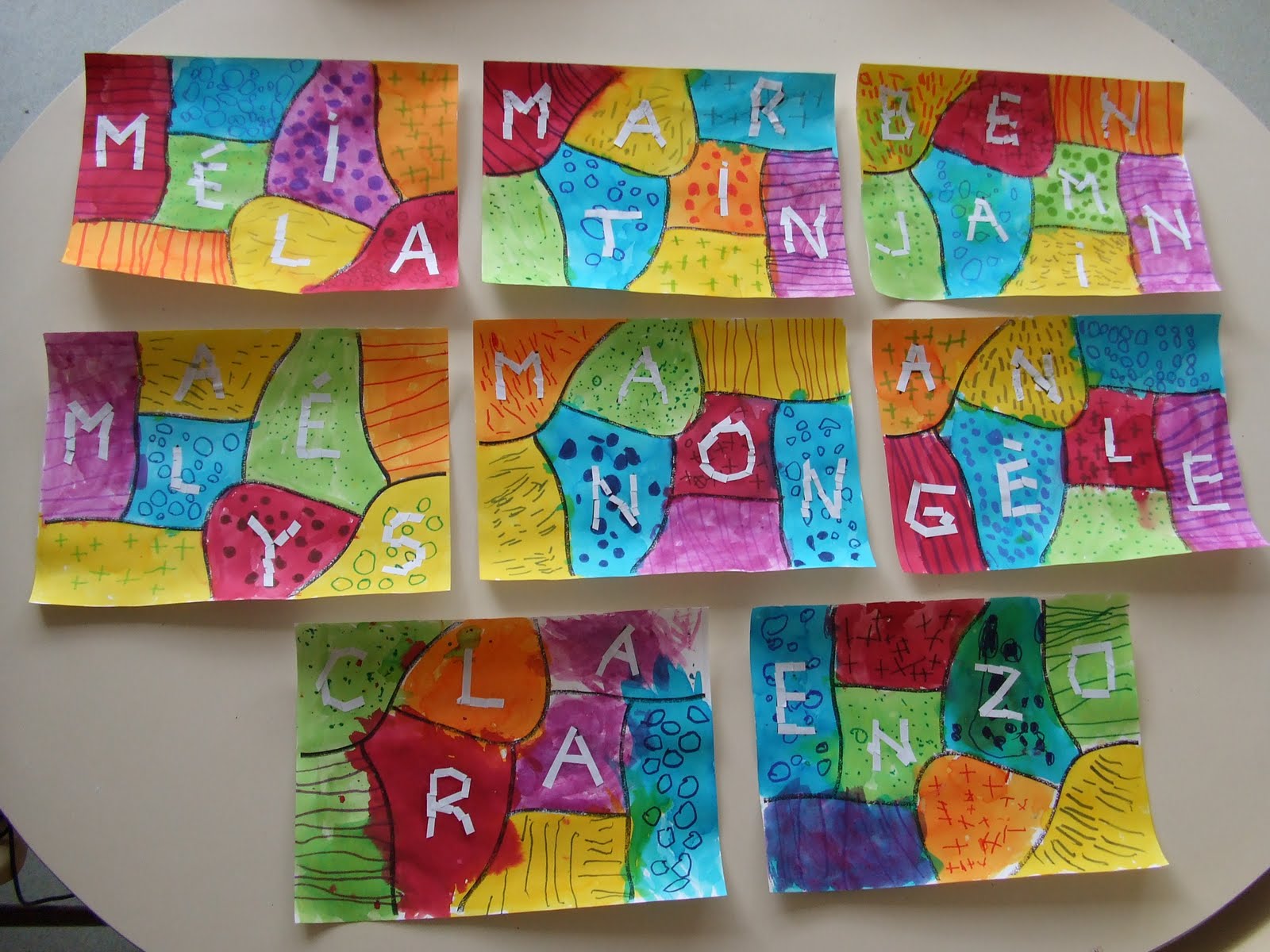 Les petits écoliers: PRENOMS (MS)