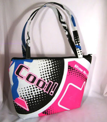 Bolso para damas a partir de un tapete de baile