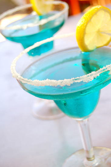 Blue Margarita Tragos y : Recetas de cocktails!