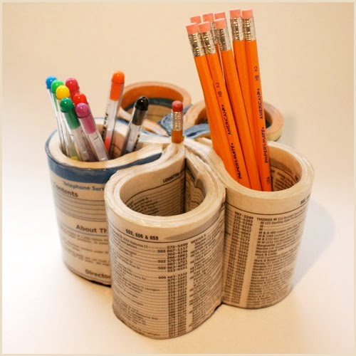 PORTALAPICERO  DE PAPEL - RECICLANDO LAS GUIAS TELEFONICAS