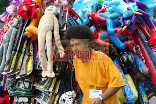 Confessions of a Village Merchant ballons