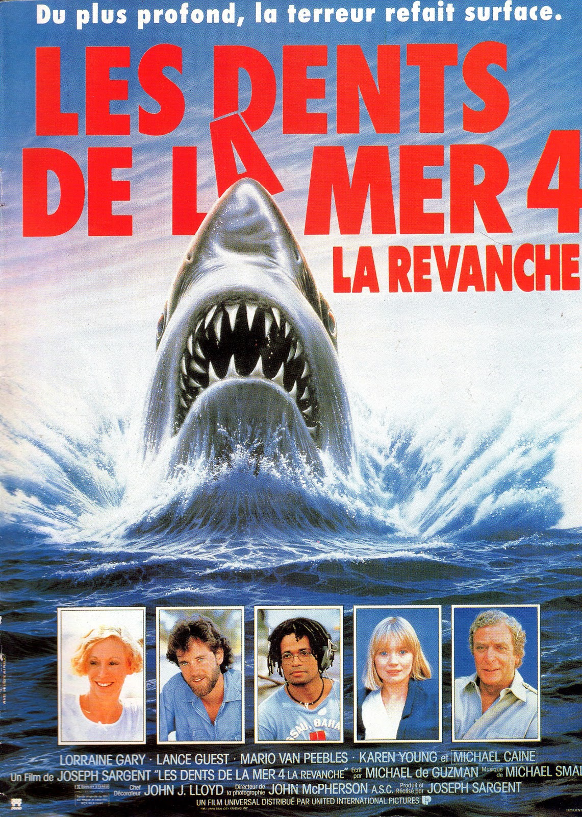 Les Dents De La Mer 4 Acteurs BACK TO THE MOVIE POSTERS: Les dents de la mer 4, la revanche