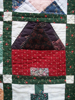 monthly quilt pattern made into a quilt