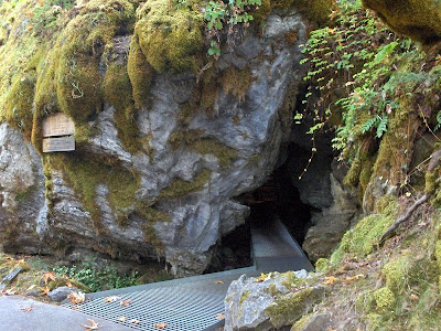 Cave entrance Oregon Caves National Monument Oregon