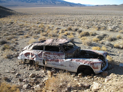 Buick Roadmaster Aguereberry Camp Death Valley National Park California