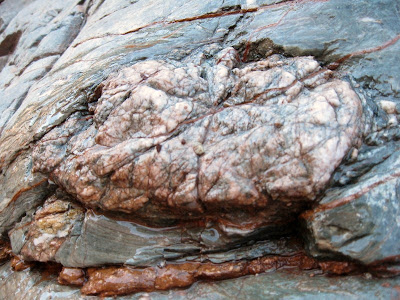 Gneiss rock Natural Bridge Canyon Death Valley National Park California