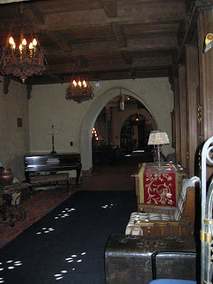Sitting room Scotty's Castle Death Valley National Park California