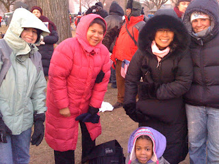 Inauguration Day Photos 2013, Where to stand on inauguration day, where to stand on the mall during the inauguration 