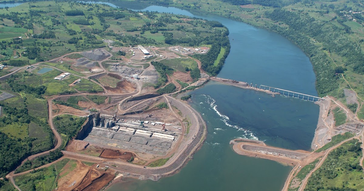 ENERGIA Foto Barragem Foz do Chapecó SC