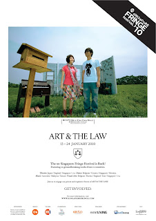 Kent's Life: M1 SINGAPORE FRINGE FESTIVAL 2010: ART AND THE LAW