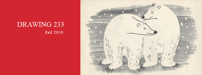 Drawing 233 winter 2010