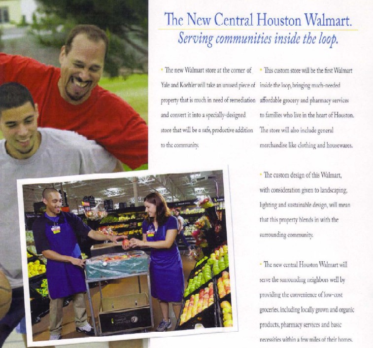 They are Building a WalMart on My Street Walmart Has A Mailing Budget