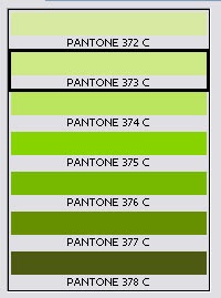 Another Day: Pantone 373C