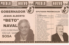 Boleta a Gobernador y Diputados Provinciales 2003