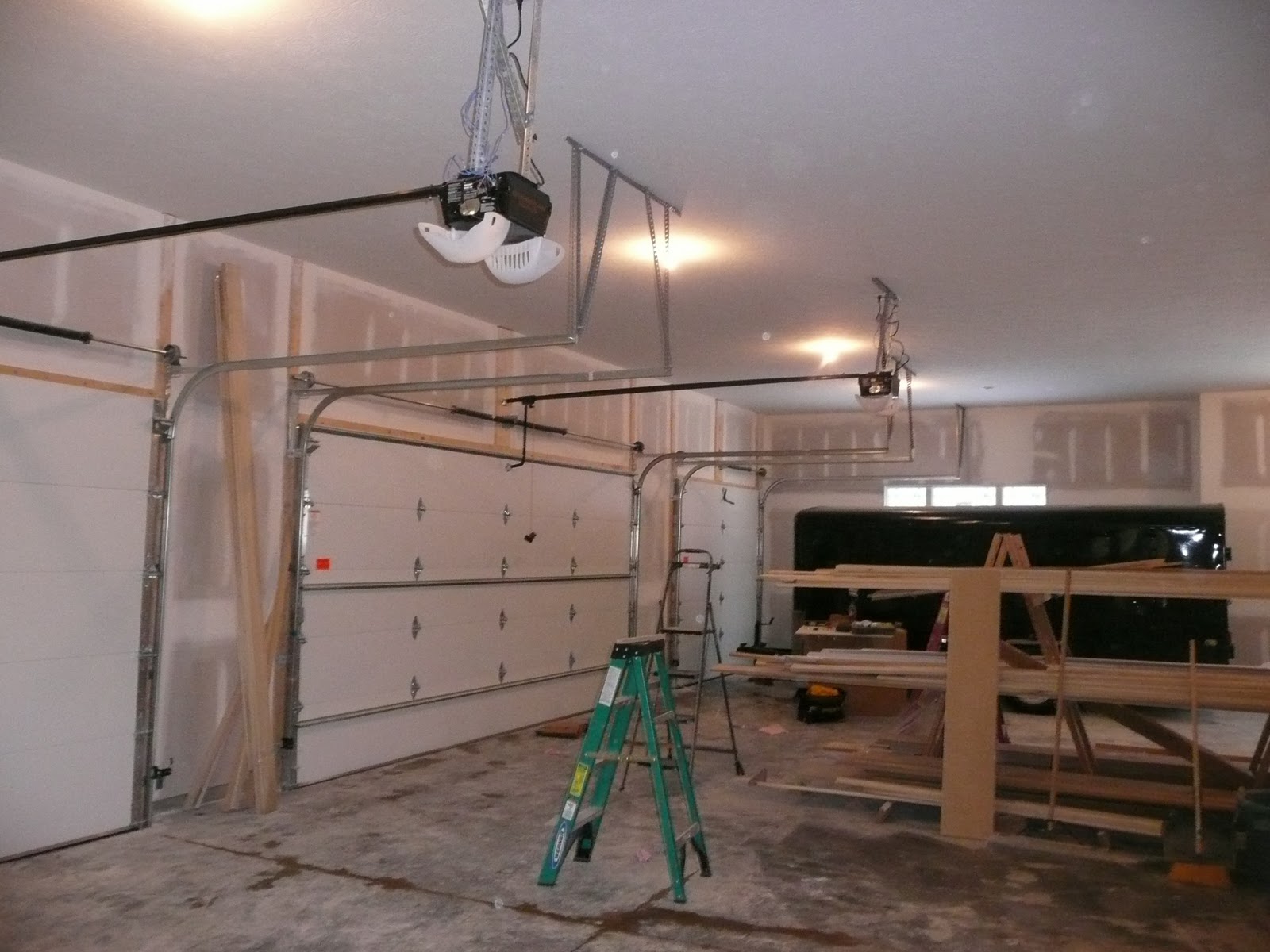 Steve and Shelly's New House Trim Carpenter continues to amaze us!