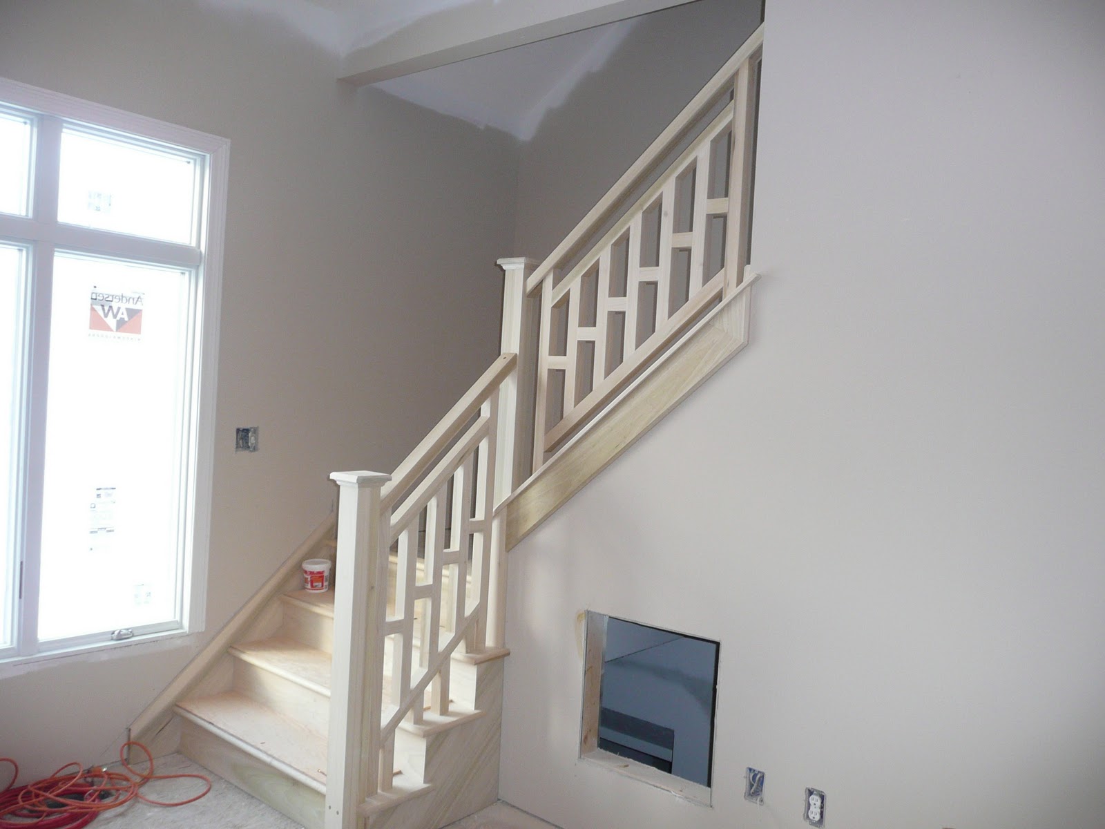 Steve and Shelly's New House Trim Carpenter continues to amaze us!