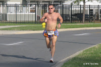 Brian Corbin leading near the one-kilometer mark of the 2010 Autism 5K in Southwood on Saturday, April 17.