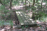 Foot bridge at 2.67 miles.