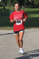 Women's champion Kelly Stevens (21:06)