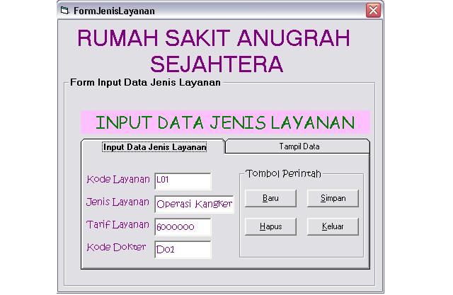 Database RUMAH SAKIT Menggunakan SQL: Tugas terstruktur 2 manipulasi ...