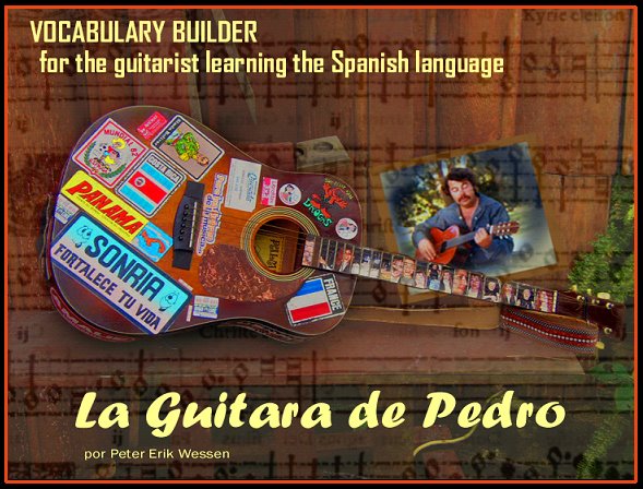 spanish guitar vocabulary