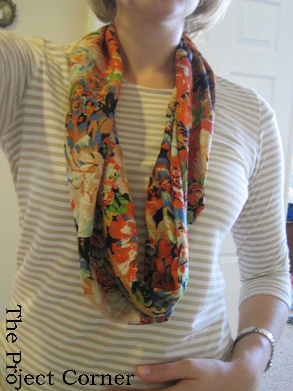 The Project Corner: SCARF WEEK...Project #3 Tube Scarf