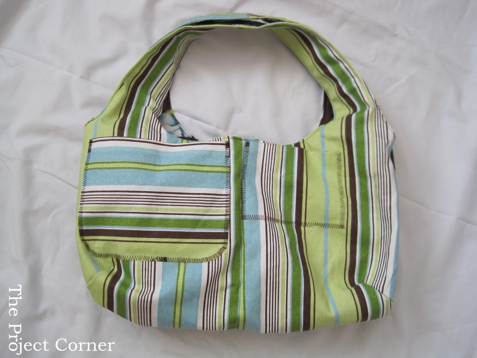 The Project Corner: Bag Week...Project #1 Reversible Tote