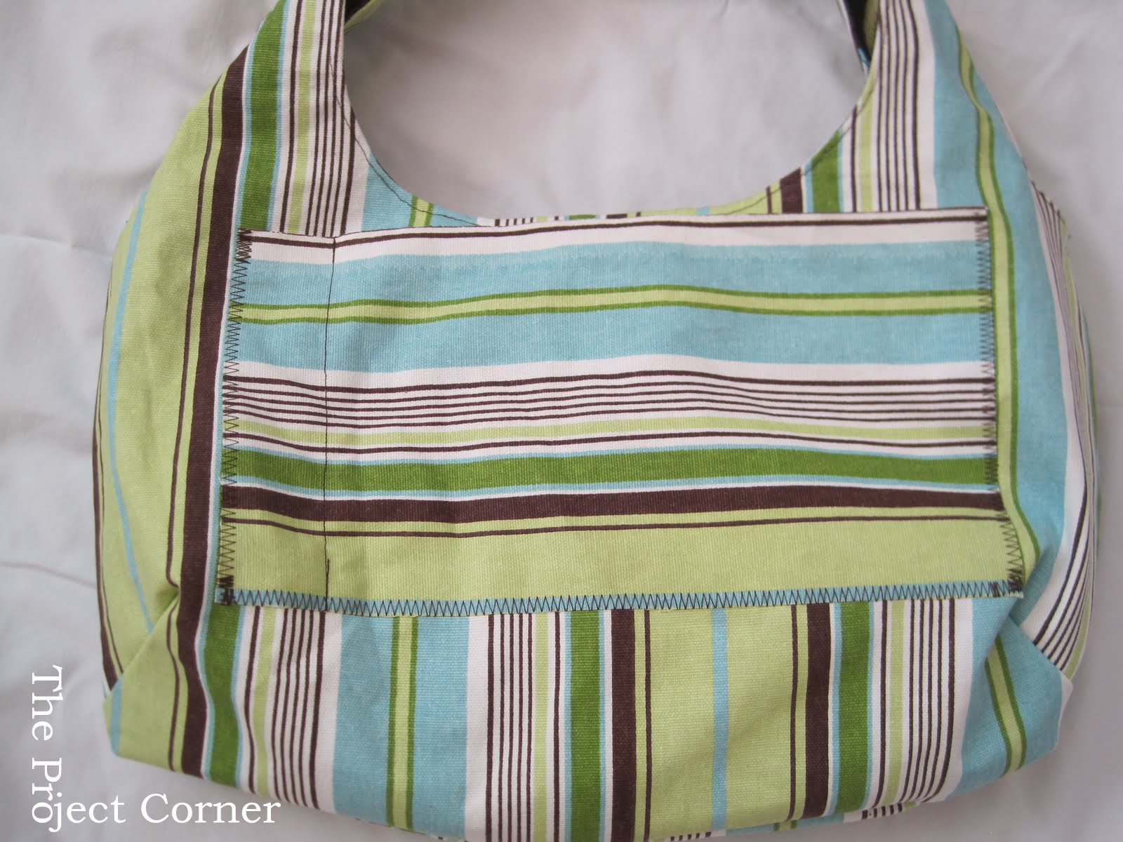 The Project Corner: Bag Week...Project #1 Reversible Tote