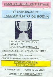 LANZAMIENTO DE BOINA