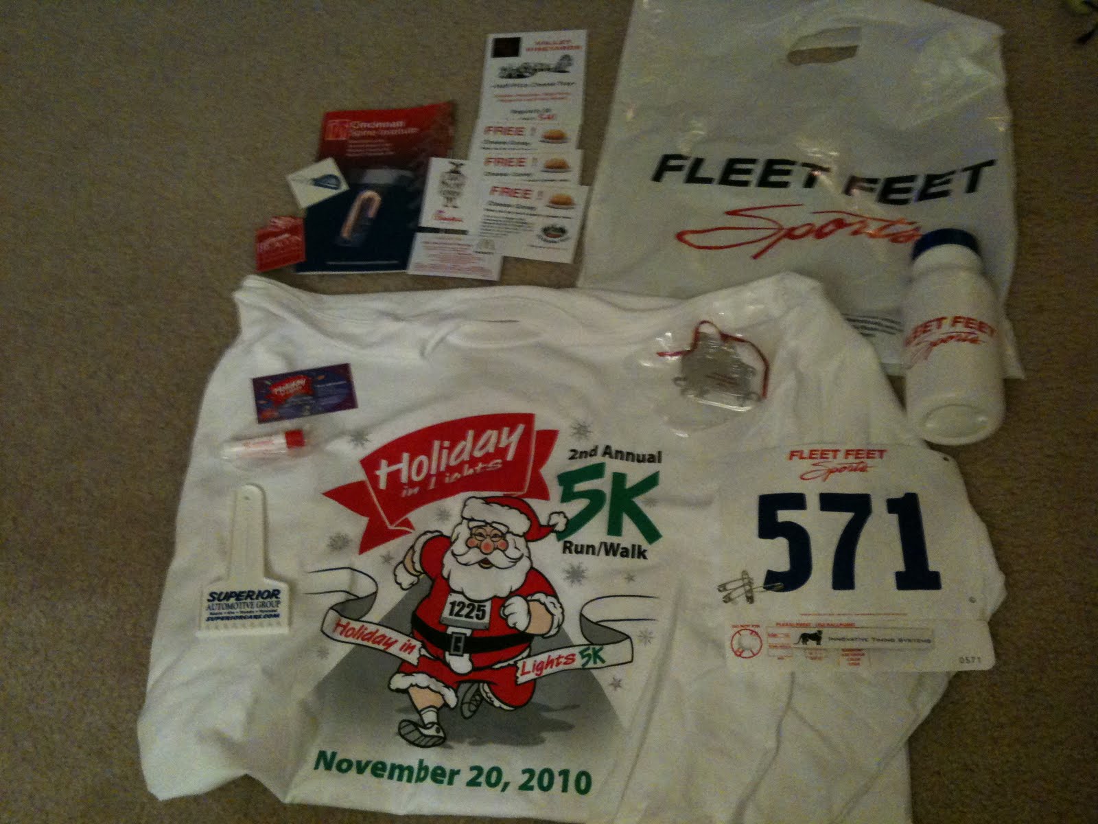 More to Love Running Holiday In Lights 5K Packet PickUp