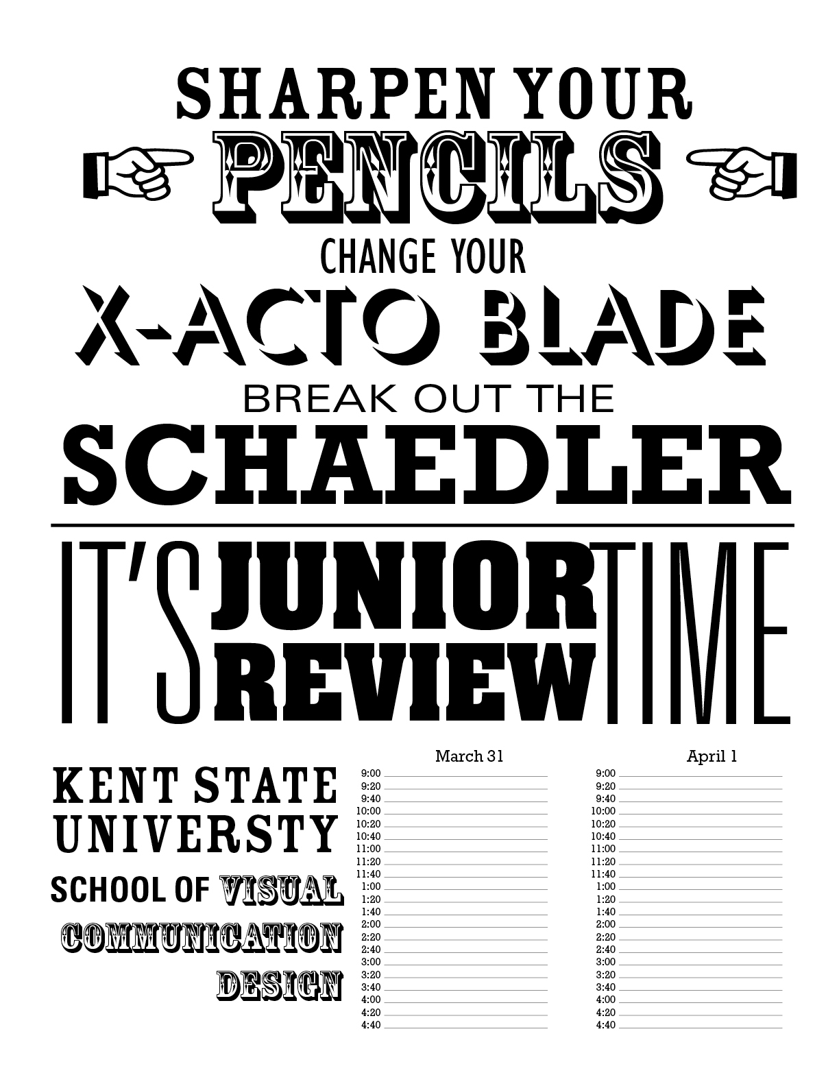 VCDelirious Junior Review Poster Ideas
